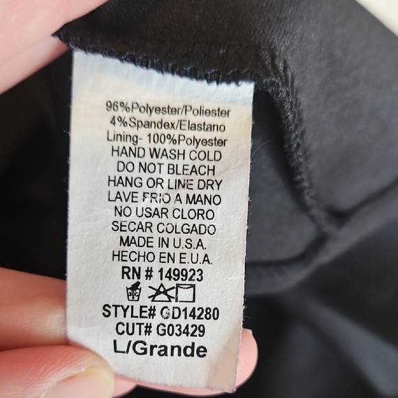 Fashion Nova Black Asymmetrical Bodycon Dress - Picture 9 of 10